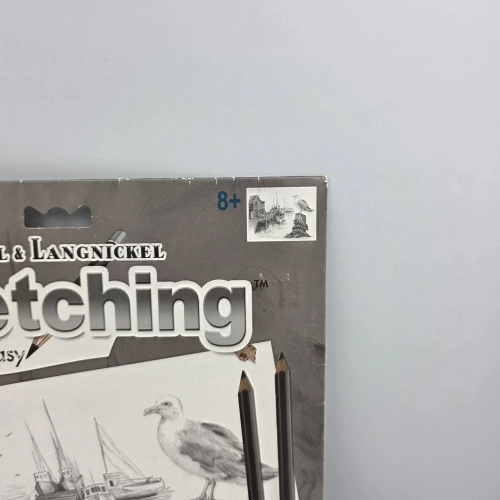 New Royal & Langnickel Sketching Made Easy Kit SKBN5 Fishing Pier